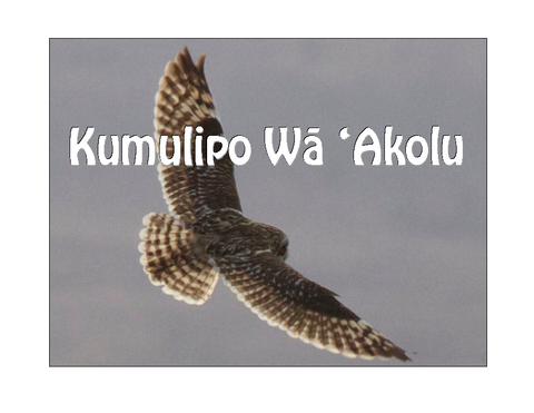 Kumulipo Wā ʻAkolu - Hard Copy